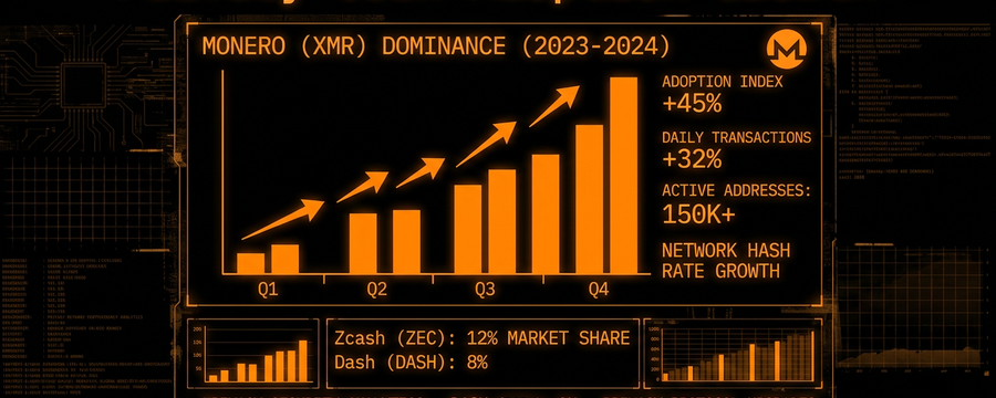 Privacy coin adoption growth 2026
