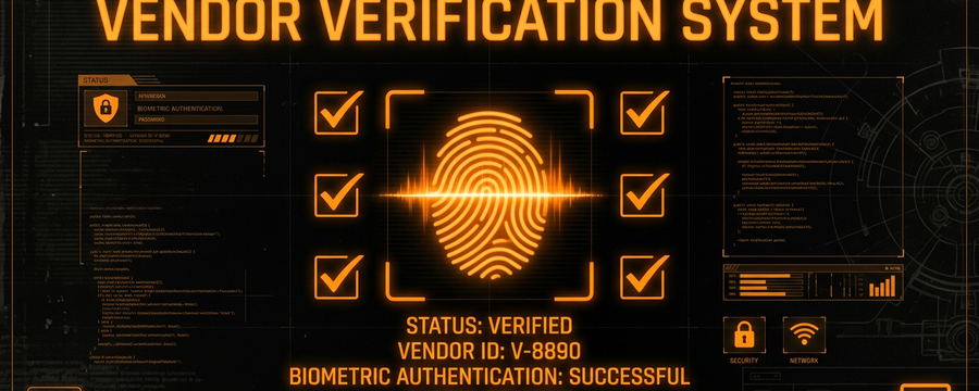 Vendor verification system launch
