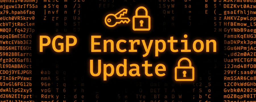 PGP encryption update